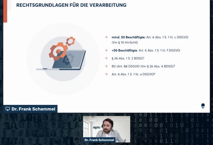 Quo vadis Hinweisgebersysteme & Datenschutz